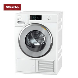 美诺（Miele）9公斤滚筒干衣机 欧洲进口 热泵节能 全触屏 智能烘干 TWV680 WP C 线下同款