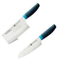 ZWILLING 双立人 NOW S系列 54360-002-722 刀具套装 2件套 蓝莓色