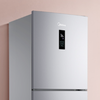 Midea 美的 247升三门多门家用冰箱风冷无霜小冰箱全温区变温节能低噪
