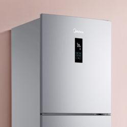 Midea 美的 235升冰箱三门多门家用风冷无霜小冰箱三温双变频节能省电低噪