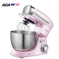 北美电器（ACA）厨师机家用多功能全自动料理机 和面机揉面机打奶油机鲜奶机搅拌机ASM-DA600（粉色）