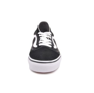 VANS 范斯 经典系列 Old Skool Black 中性运动板鞋 VN000D3HY28 黑白 36.5