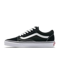 VANS 范斯 经典系列 Old Skool Black 中性运动板鞋 VN000D3HY28 黑白 36.5