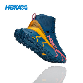 HOKA ONE ONE男女款TENNINE Hike GTX高帮防水缓冲登山徒步鞋