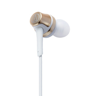 audio-technica 铁三角 ATH-CKR50iS 入耳式有线耳机 香槟金 3.5mm
