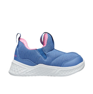 SKECHERS 斯凯奇 GIRLS系列 女童休闲运动鞋 82125N 蓝色/粉红色 21码