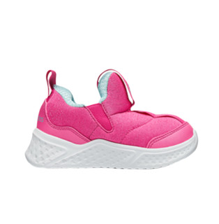 SKECHERS 斯凯奇 GIRLS系列 女童休闲运动鞋 82125N 桃红色/青绿色 23码