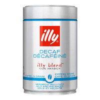 illy 意利 低咖啡因烘焙咖啡豆 250g/罐 *4件