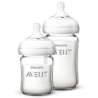 AVENT新安怡 硅胶护层 婴儿玻璃奶瓶 125ml+240ml +凑单品