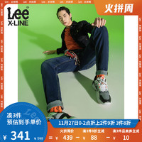 LeeXLINE20秋冬新731舒适小脚深蓝男牛仔裤L147312VABBB *3件