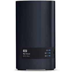 Western Digital 西部数据 Diskless My Cloud EX2 Ultra 双盘位NAS 8TB