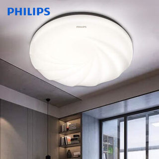 飞利浦（PHILIPS）LED吸顶灯 欣熙 20W6500K白光卧室过道走廊阳台温馨圆形灯 *4件