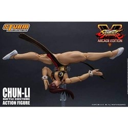 Storm Collectibles 2018独家 街头斗士V系列 1/12 热血春丽 人物模型