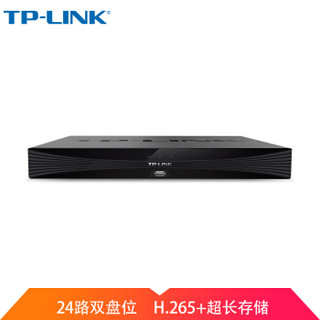 TPLINK TL-NVR6200硬盘录像机H.265 800万像素24路监控 不带硬盘