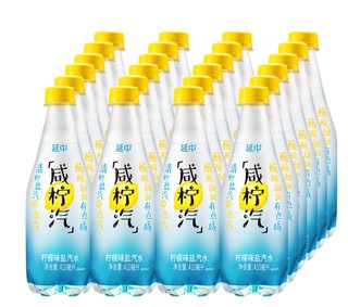 延中   咸柠汽   410ml*24瓶