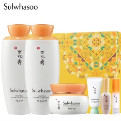 Sulwhasoo 雪花秀 滋盈肌本水乳面霜护肤套装(润颜水125ml+乳125ml+面霜45ml+精华+眼霜+睡眠面膜)