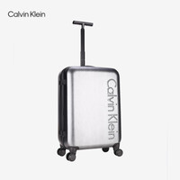 CK Calvin Klein  经典款 硬箱万向轮旅行拉杆行李箱24英吋LH414UC3 020-铁灰色