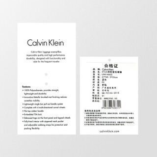 CK Calvin Klein  经典款 硬箱万向轮旅行拉杆行李箱24英吋LH414UC3 173-蓝色