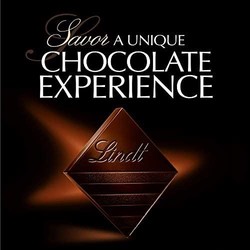 Lindt 瑞士莲 Excellence 85% 可可特醇黑巧克力 无麸质 送礼挚选 3.5盎司（约99.22克） 12片