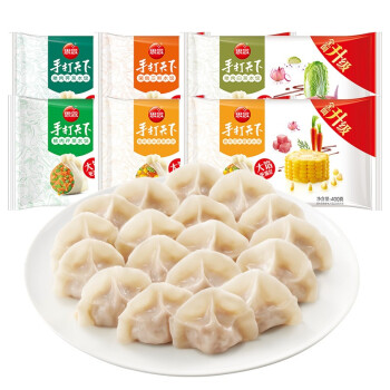 省230元 思念水饺 思念水饺手打天下系列饺子400g 6袋多少钱 什么值得买