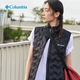 Columbia哥伦比亚户外20秋冬新品男女同款650蓬热能热压羽绒背心WE1218 010 XL（185104A）