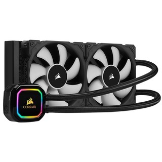 美商海盗船 iCUE H100i RGB PRO XT一体式CPU水冷散热器电脑台式机