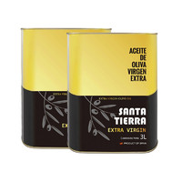 88VIP：SANTA TIERRA 特级初榨橄榄油 3L*2桶