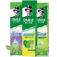 DARLIE 好来 牙膏套装 (茶倍健百里香190g+茶倍健绿茶190g+双重薄荷225g)
