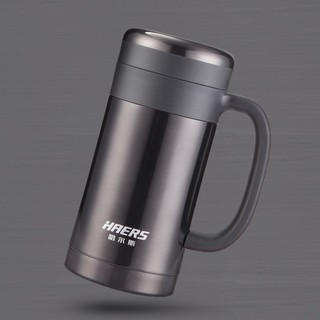 HAERS 哈尔斯 HBG-450-13 保温杯 450ml 天幕黑