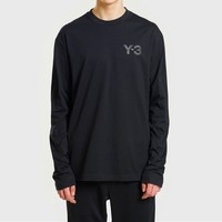 Y-3 Logo款 男士长袖T恤