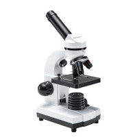 宝视德 学生显微镜 光学1600倍高倍高专业生物电子科学实验 标配+35片标本