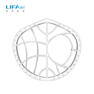 LIFAair 自吸过滤式防雾霾口罩 防尘防工业粉尘病菌 儿童口罩 粉色（12只装）