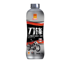 统一(Monarch)摩托车油 新刀锋4T 20W-50 SG 1L *10件
