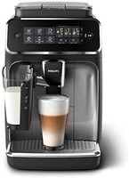 Philips 飞利浦全自动咖啡机 带牛奶系统 Schwarz/Silber-lackiert
