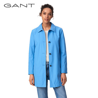 GANT 甘特 4750012 女士时尚休闲净色长款风衣