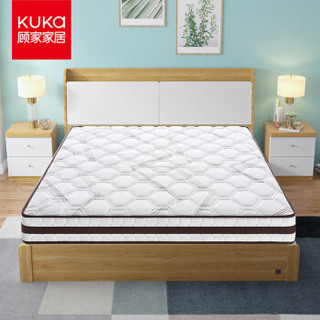 KUKa 顾家家居 DK.M1010 自然森语 椰棕弹簧床垫 180*200*20cm