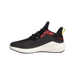 adidas 阿迪达斯 Alpha Bounce+ 男士跑鞋 FW6733 黑白红 41