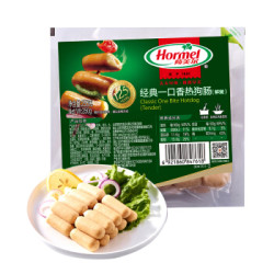 荷美尔(Hormel)一口香热狗肠 250g/袋 *9件