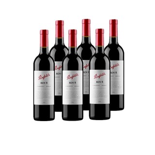 聚划算百亿补贴：Penfolds 奔富 BIN8干红葡萄酒进口赤霞珠西拉 750ml*6瓶