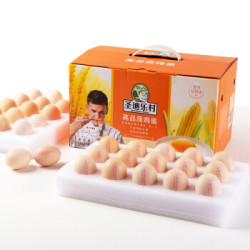 sundaily farm 圣迪乐村 高品质谷物鲜鸡蛋 30枚 *5件