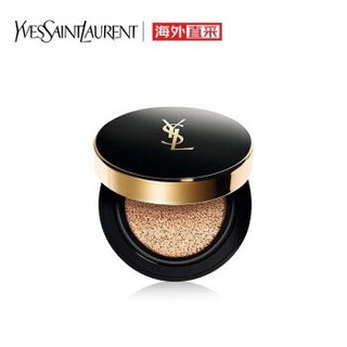 有券的上：法国 圣罗兰YSL 明彩轻垫粉底液 墨水气垫隐形毛孔持久不卡粉 经典套装  B20（单品14g+替换装14g） 进口超市