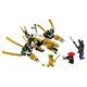 京东PLUS会员：乐高(LEGO)积木 幻影忍者系列70666 幻影忍者黄金飞龙 男孩女孩玩具生日礼物成人收藏 *3件