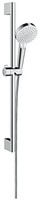 Hansgrohe 汉斯格雅 Crometta 花洒套装 0.65m，2种喷淋模式，白色/镀铬
