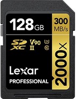 中亚prime会员：Lexar 雷克沙 2000x UHS-II SD存储卡 128G