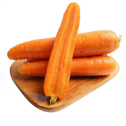 飨德 新鲜胡萝卜 甜脆生吃应季蔬菜 2.5kg