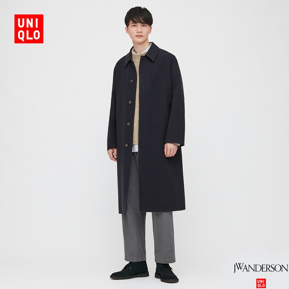 uniqlo优衣库xjwanderson432054男装双面呢大衣