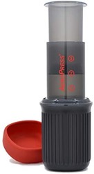 AeroPress 10R11 Go Travel 咖啡壶，塑料，灰色