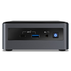 英特尔（Intel）NUC10i3FNH6  NUC迷你电脑主机 寒霜峡谷 内置第十代酷睿  i3-10110U  支持win10操作系统