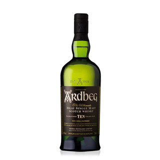 Ardbeg 雅柏 10年 单一麦芽 苏格兰威士忌 46%vol 700ml