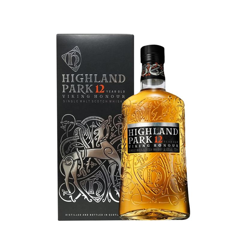 Highland Park 高原骑士 12年 维京荣耀 单一麦芽 苏格兰威士忌 40%vol 700ml 单瓶装